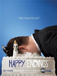 Смотреть онлайн сериал Счастливый конец (1,2,3 сезон) / Happy Endings (2011-2013)